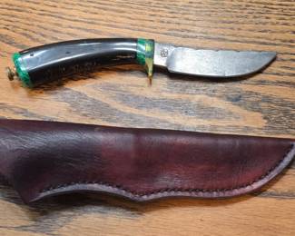 Damascus steel knife