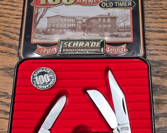 100th Anniversary knife by Schrade