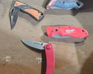 We have over 40 knives