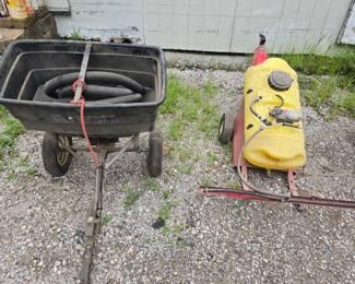Seeder and sprayer