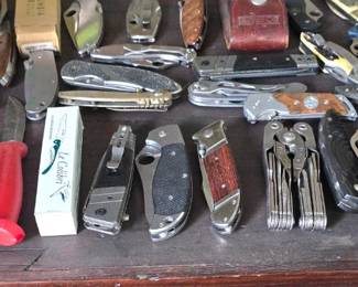 We have over 200 knives