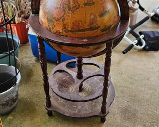 Globe Bar Cabinet