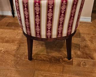 Antique Reproduction Swan Tub Chair $400.00