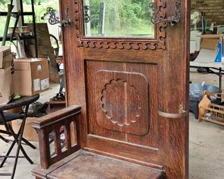 Antique Hall Tree is a must see $1000.00