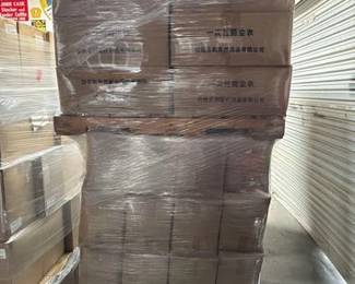 2536 Two Pallets of Isolation Hospital Gowns
