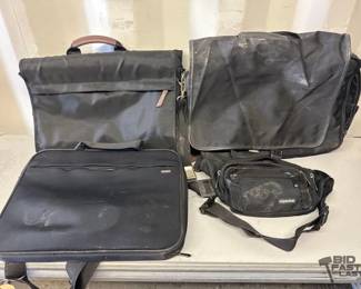 5548  3 Laptop Bags and 1 Fanny Pack 