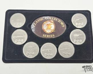 1750 7 NRA Classic Collection Series Tokens