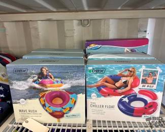 4588  6 DBX and 1 SwimWays Floats 