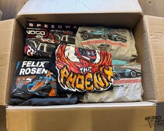 4570  NEW NASCAR and Indy Car TShirts and Tank Tops 