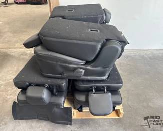 2600  6 Ford Police Interceptor Rear Seats 