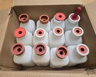 1980 12 Calf Feeding Bottles