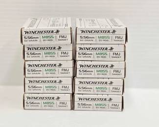 630  NEW 10 Winchester 5.56mm 20rds 