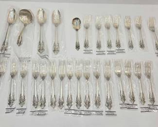 1802 Wallace Sterling Silver Silverware,1,971g