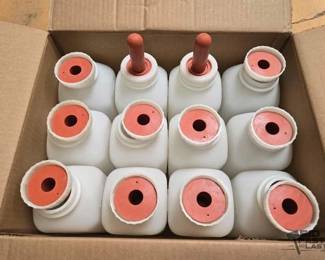 1984 12 Calf Feeding Bottles