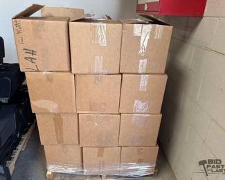 2608 Pallet of DVDs, CDs, VHS Tapes, and Books