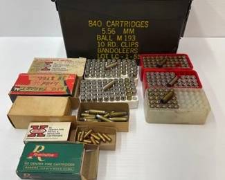 710  262 Rounds of .38spl  65 Rounds of 24Auto Ammo 