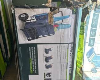 4706  3 Multipurpose Carts with Pneumatic Wheels 