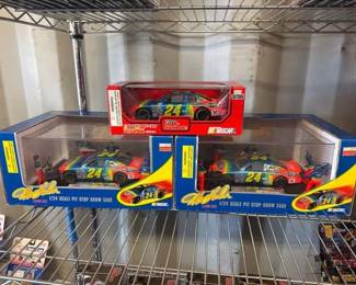 4042  3 Racing Champions 124 Scale NASCAR Jeff Gordon Stock Cars 