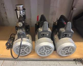 5544  3 Vacuum Pumps 