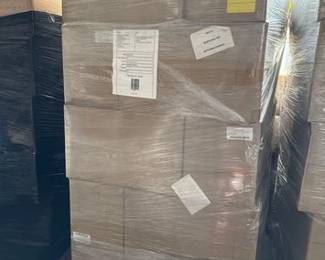 2542 Pallet of Face Shields