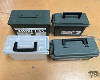 740  NEW 4 Ammo Cans 