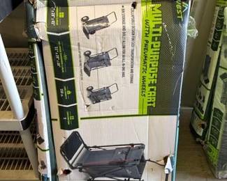 4700 3 Multipurpose Carts with Pneumatic Wheels