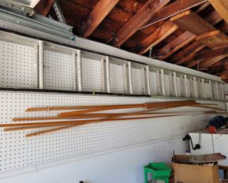 Ladder for 2 story house