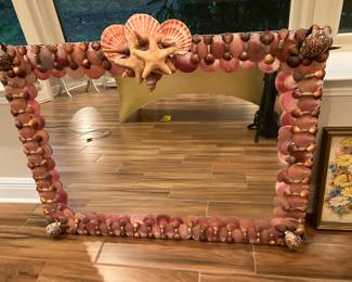 16 $220.00 Shell mirror 40x31