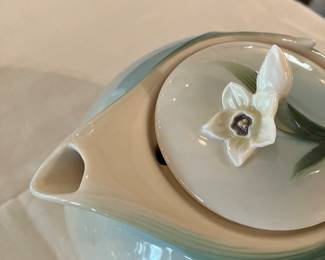 #40 $80.00 Franz butterfly tea for 2 - 3 pieces