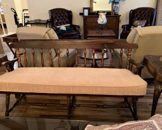 19B $200.00 Wood bench 24x64Lx34H