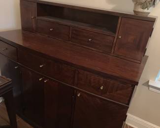 1 $450.00 Mahogany cabinet 52 1/2Lx42Tx22W