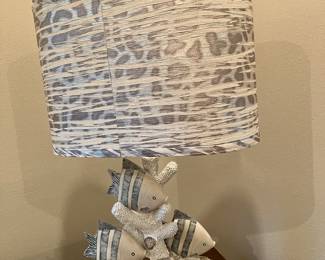 10 $75.00 Fish lamp 18x29x10