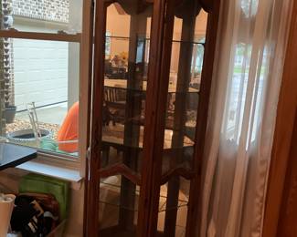 19 $150.00 Curio tower 32x75x14