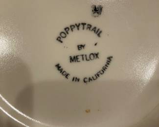 76 $120.00 Poppytail by Mettox Dinnerware
