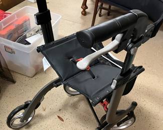 64	$70 	Tall black scooter walker 
