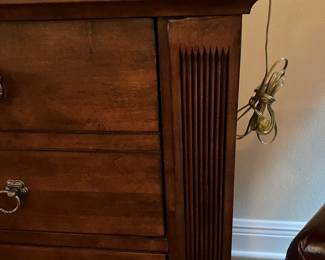 23 $190.00 Laura Ashley Home Chest 3 drawers on casters 44Lx35 1/2Tx22D