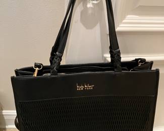 74	$36.00 	Nicole Miller Bolsa purse black 
