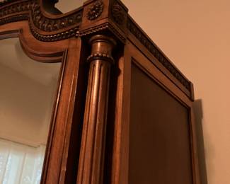 5 $1,000.00 French Louis XVI style armoire 54x89x24