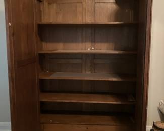 5 $1,000.00 French Louis XVI style armoire 54x89x24