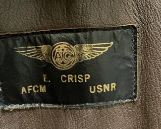 #101       $100.00		Jacket, Flying Man's - Size 42
