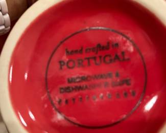 75 $80.00 Pottery Barn Red dinnerware