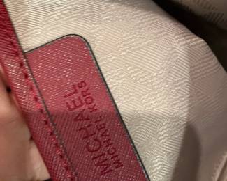 91	$70.00 	Michael Kors Red Bag
