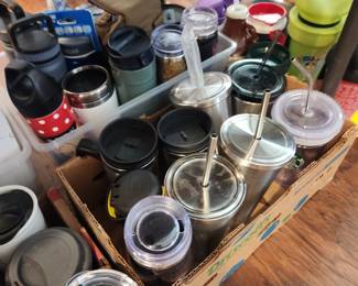 travel mugs