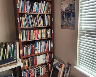 Books, bookshelf