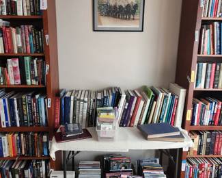 Coffee table selections, ephemera: Cowboy Magazine, The Royals, Entertainment, and more, many special editions. Disney art