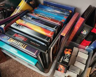 Notebooks and collector card folios, collector cards