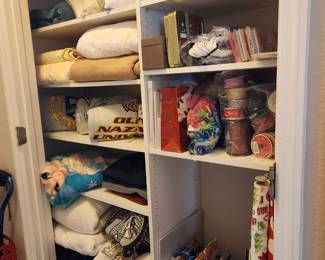 Linens and gift wrap