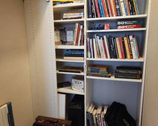 Books and briefcases