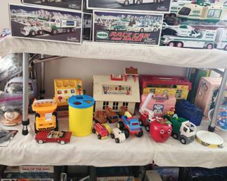 Hess Trucks, Fisher Prices toys