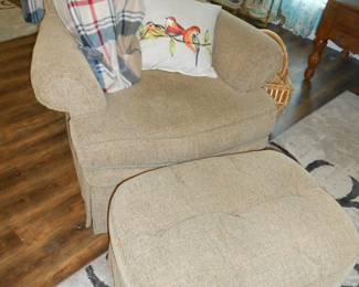 Chair & Footstool
